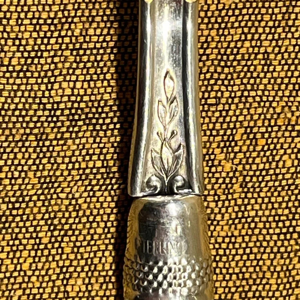 Pearl-Handled Tomato or Pancake Server Silver & Silver-plated - Victorian